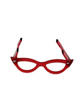 Vintage Tammy Doll Red Cat Eyes Glasses Ideal 1960s‎ Marked Japan